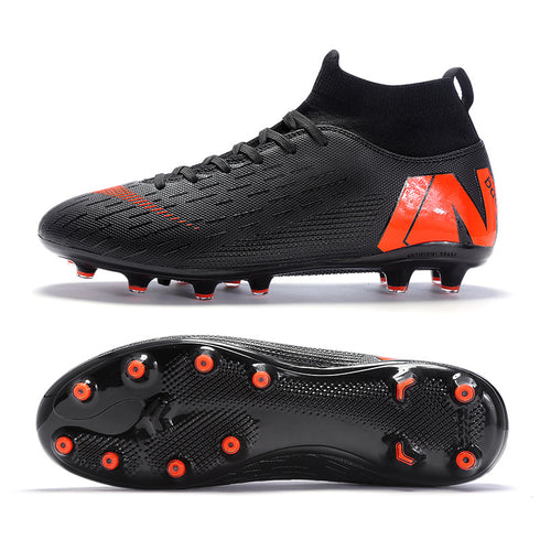 High Top White Football Shoes For Men And Women - ROUTINE FASHION